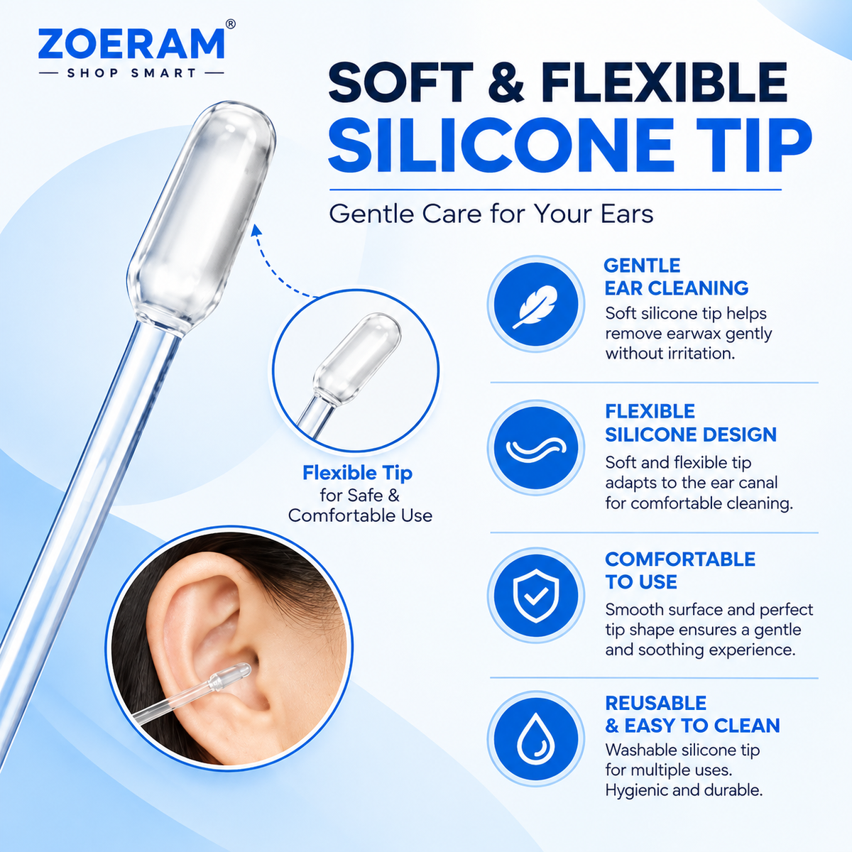 ✨ Smart Ear Care Tool — 24-Piece Pack 😍