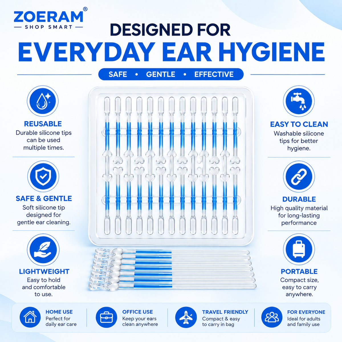 ✨ Smart Ear Care Tool — 24-Piece Pack 😍