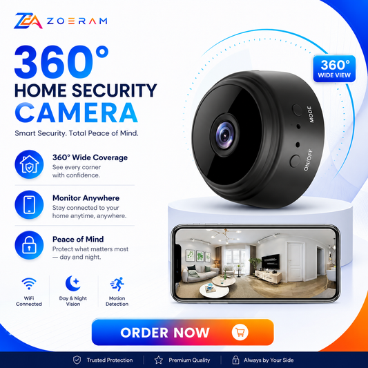 ZOERAM 360° Home Security Camera