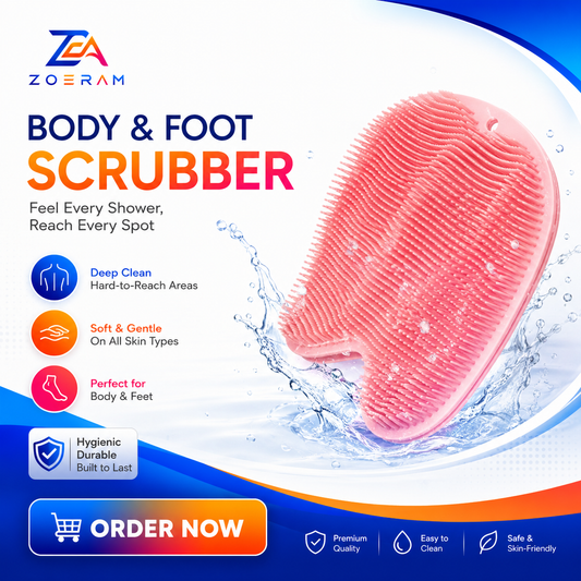 ZOERAM Body & Foot Scrubber