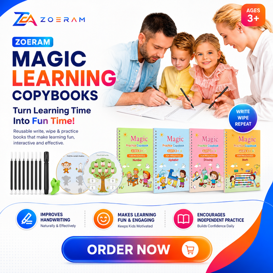 ZOERAM Magic Learning Copybooks